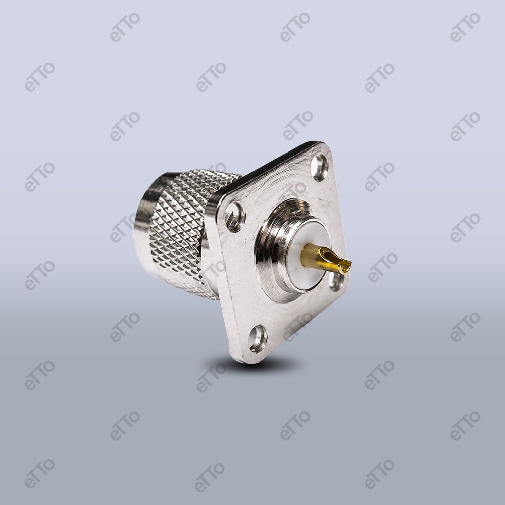 N-type نری به کابل RG58 فلنچی اتو